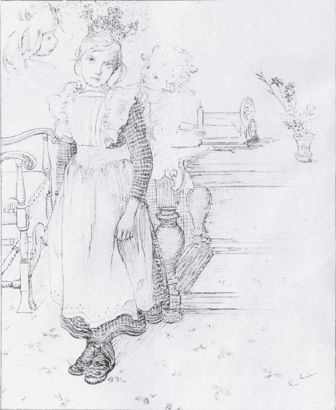 Carl Larsson The Enchanted Princess